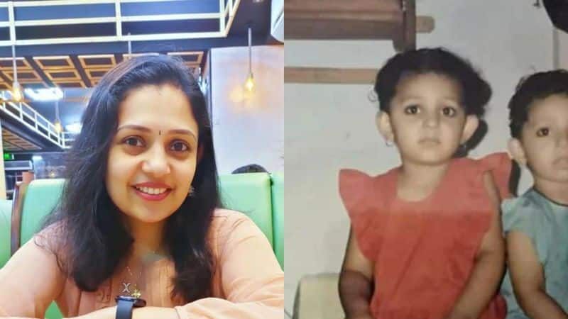 malayalam serial kukkumapoovu  actress shared her childhood photo