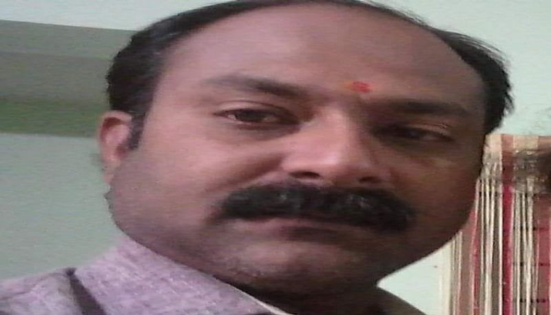 Kannada  Senior Journalist Dies after lorry-colliding at Bengaluru rbj