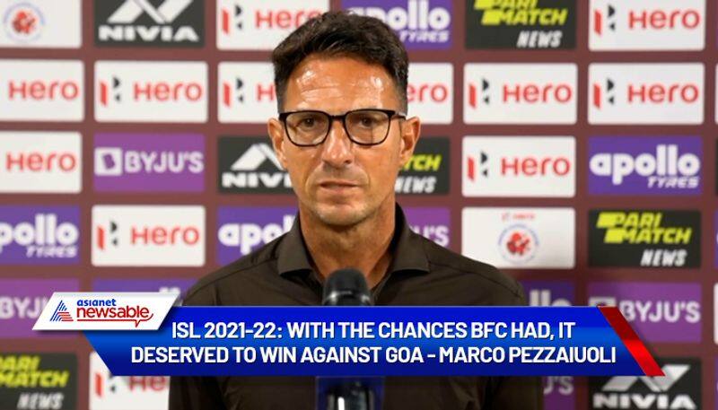 Indian Super League, ISL 2021-22, FC Goa vs Bengaluru FC: With the chances BFC had, it deserved to win against FCG - Marco Pezzaiuoli-ayh