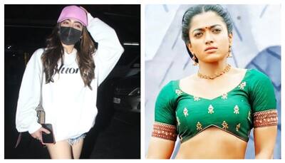 Rashmika Mandanna trolled for her airport look; netizens call 'the shortest denim shorts ever'