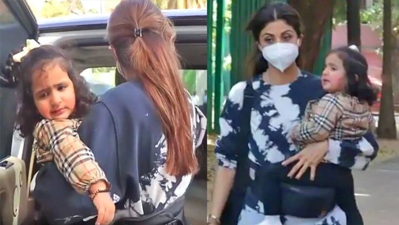 Shilpa Shetty की बेटी पहले ही दिन स्कूल जाने में फफक फफक कर रोई, समीशा को गोद में लिए चुप कराती दिखी एक्ट्रेस