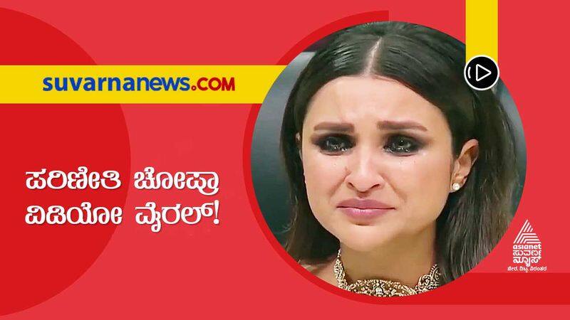 Bollywood Parineeti chopra clarifies her crying video on Hunarbaaz show vcs