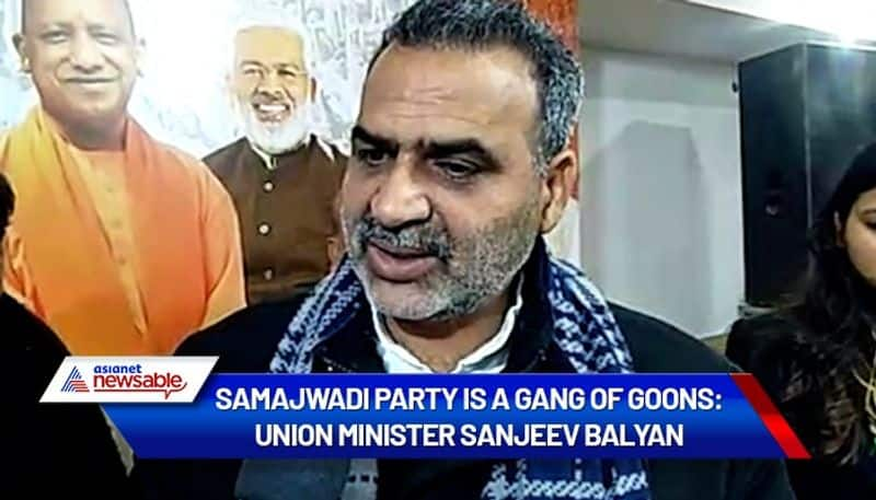 UP Election 2022: Samajwadi Party is a gang of goons, says Union minister Sanjeev Balyan-dnm