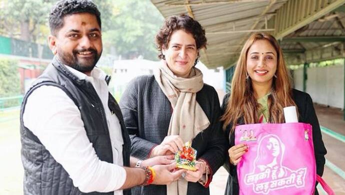 Bhojpuri एक्ट्रेस Rani Chatterjee ने थामा कांग्रेस का हाथ, Priyanka Gandhi के साथ शेयर की Photo