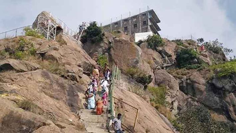 parvathamalai temple illegal couple suicide... police investigation