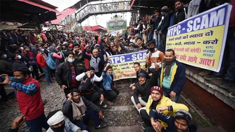 Railway NTPC Level 1 exams suspended amid protests