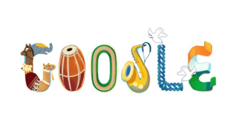 Republic Day 2022 Google celebrates Indias 73rd Republic Day with unique doodle gcw