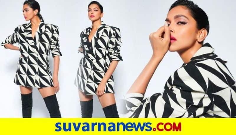 Deepika Padukone is unstoppable queen of fashion in 90 thousand mini blazer dress for Gehraiyaan promotions dpl