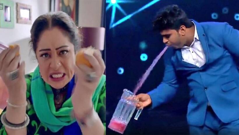 Indias Got Talent:कंटेस्टेंट का टैलेंट देख भड़कीं किरण खेर, कहा  दूर फिटे मुंह, 200 रुपए में उल्टियां बेच रहा