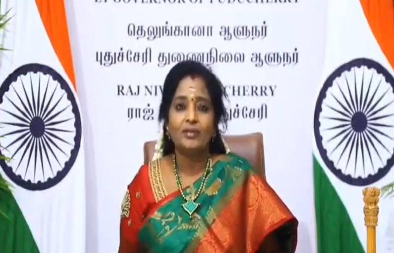 we make a legal job security for electricity workers in puducherry says governor Tamilisai Soundararajan