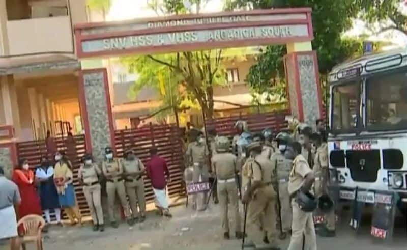 AIYF against police in kodumon conflict