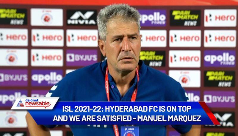 Indian Super League, ISL 2021-22, OFC vs HFC: Hyderabad FC is on top, and we are satisfied - Manuel Marquez on Odisha FC win-ayh