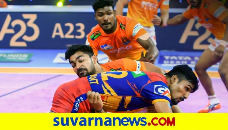 Pro Kabaddi League Puneri Paltan register hat trick victory in the tournament kvn