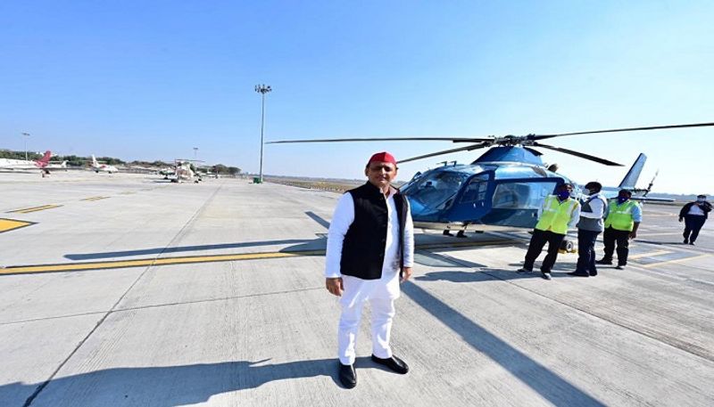 UP Election 2022: Akhilesh Yadav calls chopper delay 'conspiracy' of  BJP - ADT