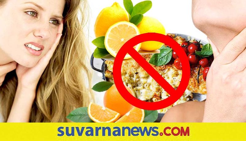 Foods Drinks You Should Avoid While Suffering From Sore Throat