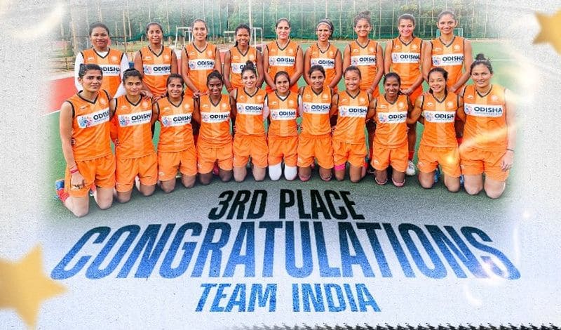 Womens Asia Cup Hockey Indian Womens Hockey Team beat China and win bronze Medal kvn