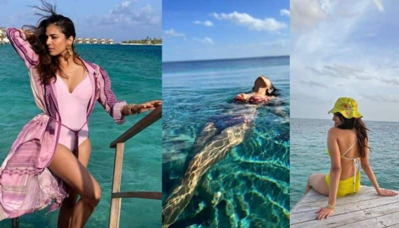 Malavika Mohanan Photos from maldives are viral now