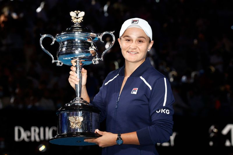 Ashleigh Barty lifts Australian Open title first Australian to win home Grand Slam in 44 years kvn