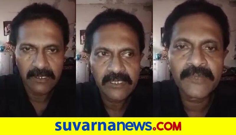 Kannada actor  Vinod Raj disappointed with Government 50-50 rules vcs