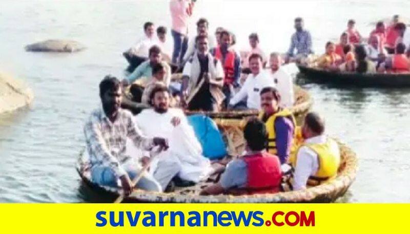 Minister Sriramulu Janardhana Reddy Visit Anegondi in Koppal grg