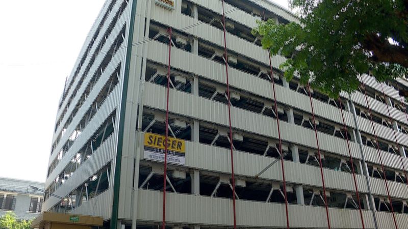 Thiruvananthapuram Multi level car parking facility at corporations main office in serious construction issue