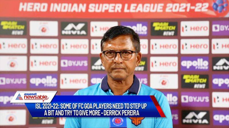 Indian Super League, ISL 2021-22, FCG vs OFC: Some of FC Goa players need to step up a bit and try to give more - Derrick Pereira on Odisha FC draw-ayh