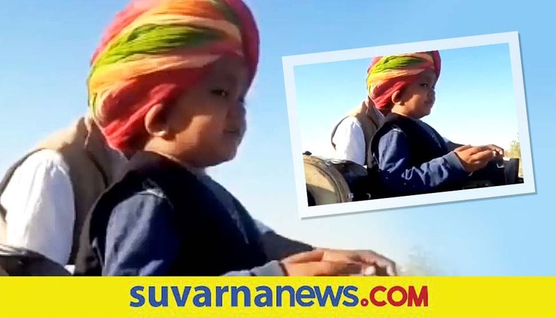 Little Boy from Marwar sings Rajasthani folk song watch viral video akb