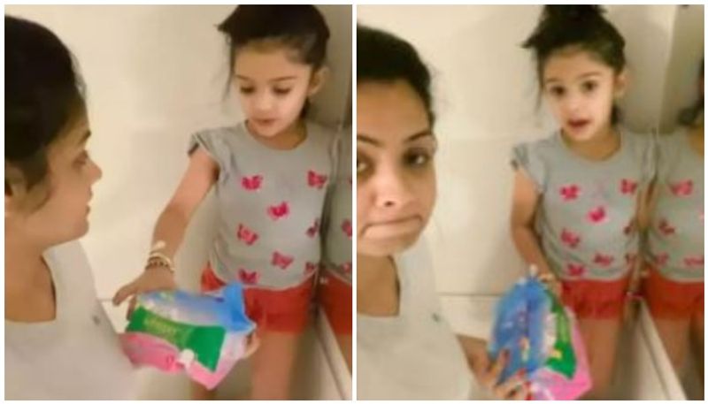 actress shilpa bala talking sanitary napkins daughter