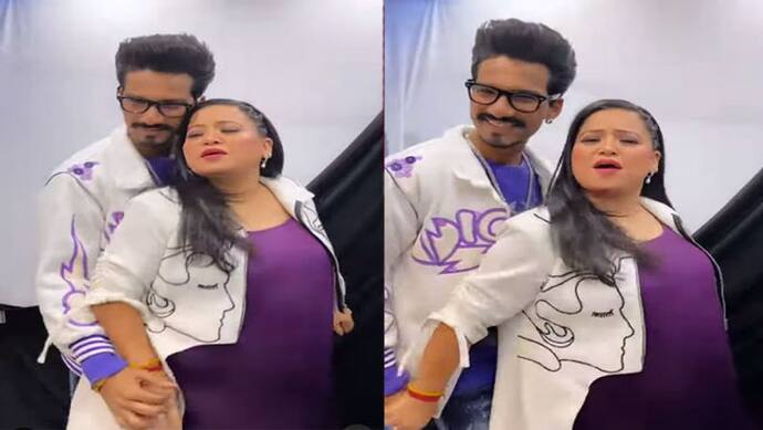 सेट पर गिरते-गिरते बचीं प्रेगनेंट Bharti Singh, पति हर्ष लिंबाचिया ने गुस्से में कही ये बात, देखें Video