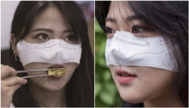 South Korean company sells Kosk to cover your nose while eating