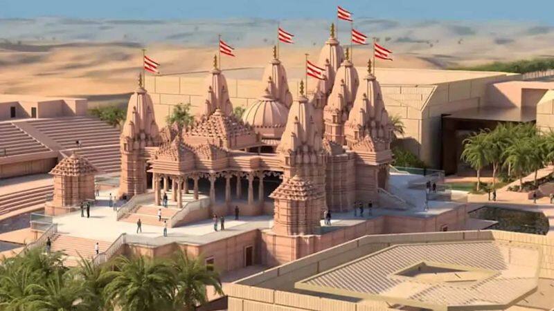 Construction of the first traditional Hindu temple in the United Arab Emirates is will be completed by 2023