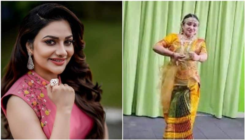 Rimi tomy's mother dance video went viral