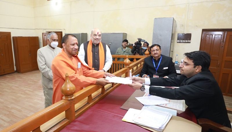 UP CM Yogi Adityanath filed his nomination From gorakhpur and gives assets details san