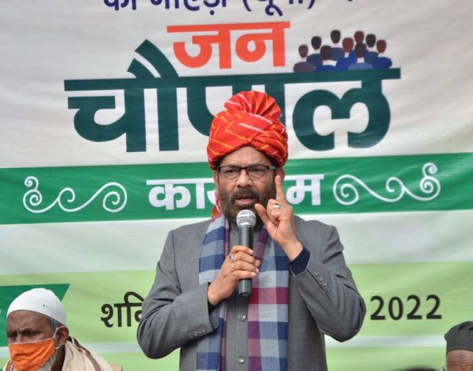 यूपी चुनाव: विपक्ष पर बरसे मुख्तार अब्बास नकवी, बोले-  'बेहतरीन राज्य' को बना दिया था 'बीमारू राज्य'