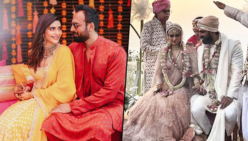 Karishma Tanna-Varun Bangera wedding: First picture of the newly married couple, out drb