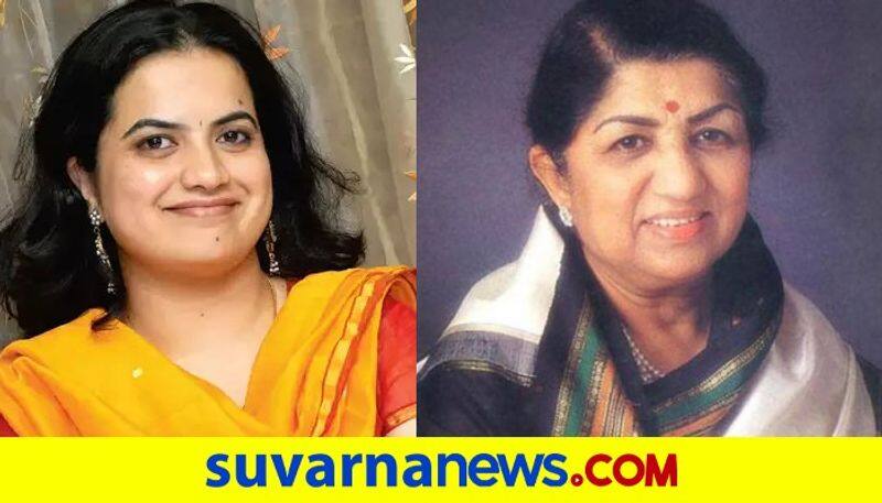 Kannada Singer Nanditha talks about Lata Mangeshkar songs vcs