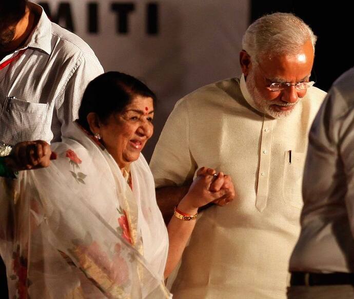 PM Modi को जब राखी नहीं भेजने पर परेशान हो गई थीं Lata Mangeshkar, अनकहे किस्से उनके नरेंद्र भाई की जुबानी