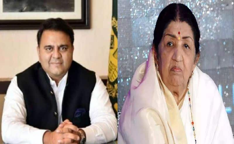 pakistan minister fawad pays tribute to lata mangeshkar