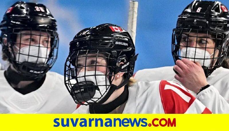 Winter Olympics 2022 Ice hockey players wear face masks during bizarre Beijing match kvn