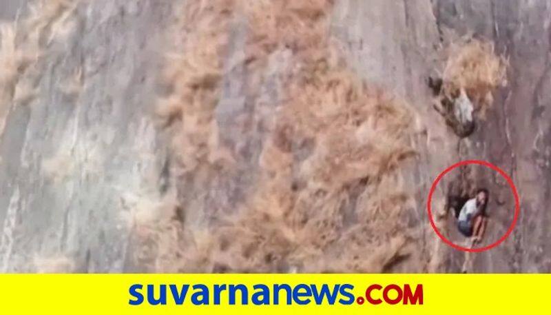 After two days trekker trapped in hill cleft in Kerala rescued by Army pod