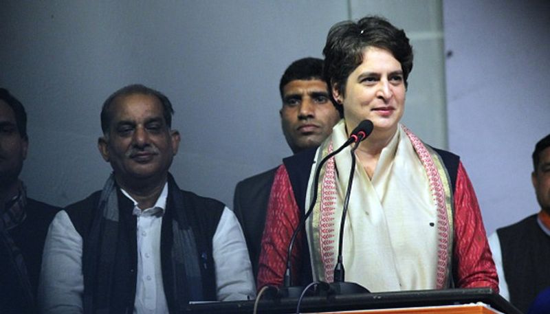 UP Election 2022: 'Public Manifesto' says Priyanka Gandhi while announcing 20 lakh govt jobs - ADT