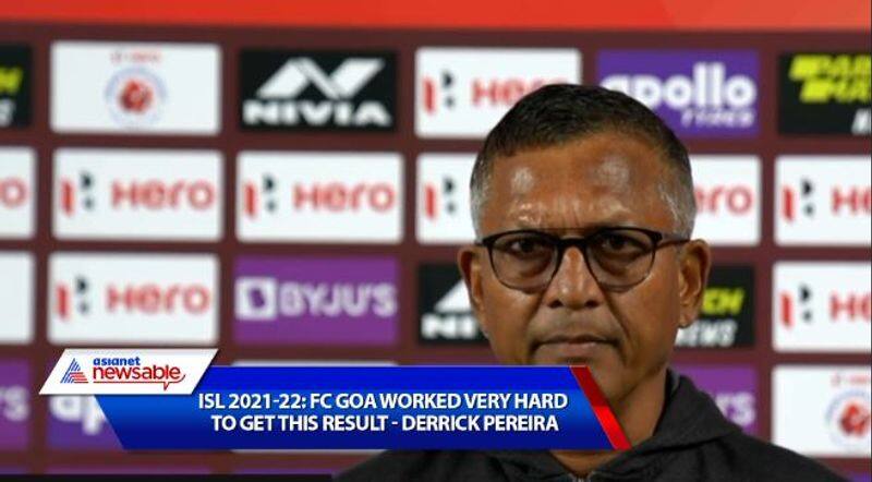 Indian Super League, ISL 2021-22, CFC vs FCG: FC Goa worked very hard to get this win vs Chennaiyin - Derrick Pereira-ayh