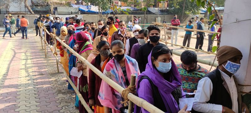 UP Assembly Election 2022 Voting Ends with 57 45 per cent Turnout gvd