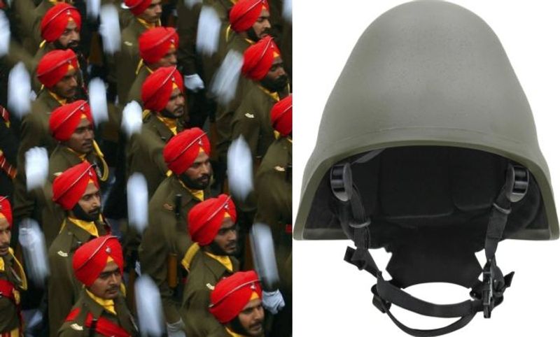 Unveiled Veer new Made in India combat helmet for Sikh soldiers