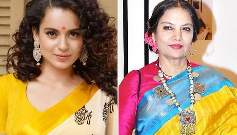 Hijab Row: Shabana Azmi Vs Kangana Ranaut spat on social media RCB