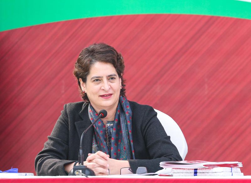 Punjab Election 2022 Priyanka Gandhi claims Amarinder Singh govt was run by BJP led Centre gcw