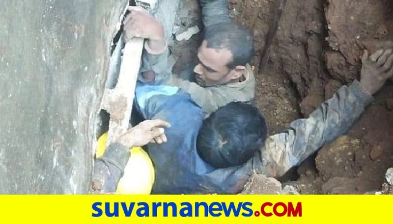 Madhya Pradesh Tunnel Caves In 7 Labourers Rescued 2 Still Trapped pod