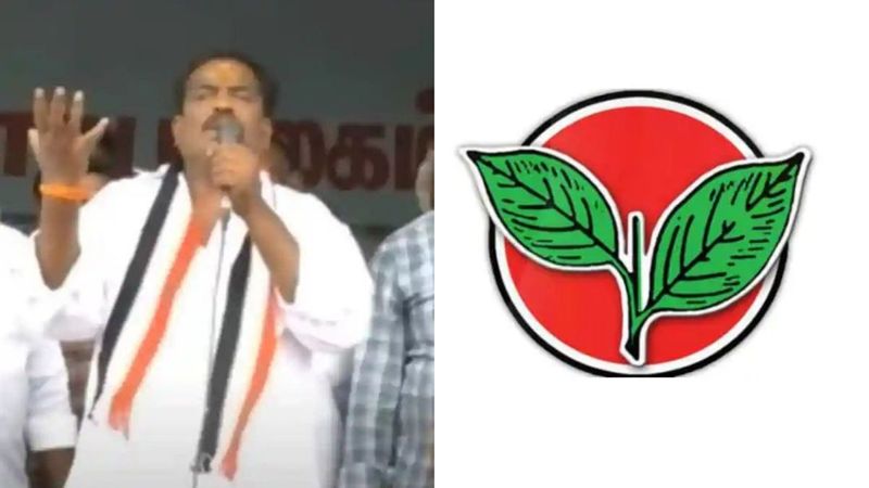 AIADMK candidate cry in election campaign in viral social medias at madurai tirumangalam