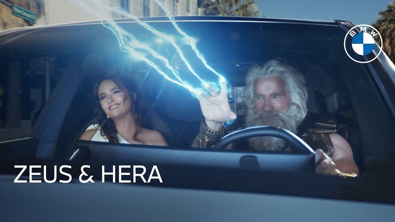 Arnold Schwarzenegger becomes Zeus in latest BMW Super Bowl commercial