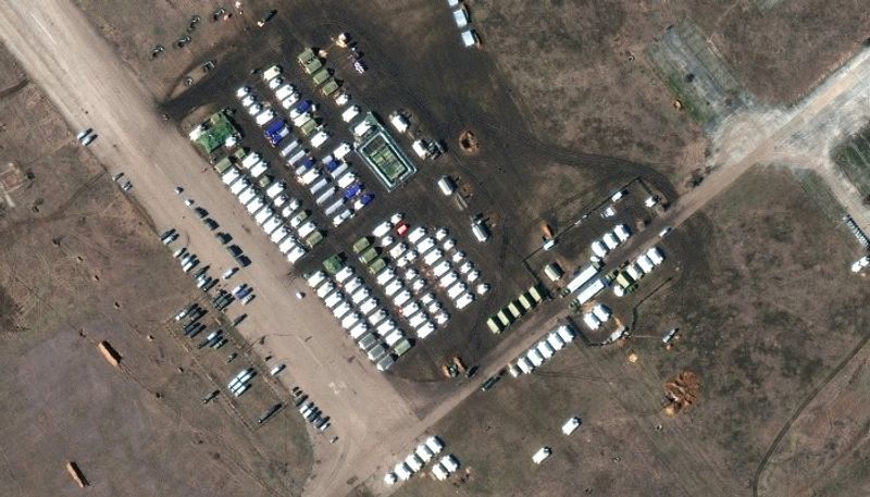 See Satellite Pic Of Massive Russian Forces Build Up Near Ukraine gvd